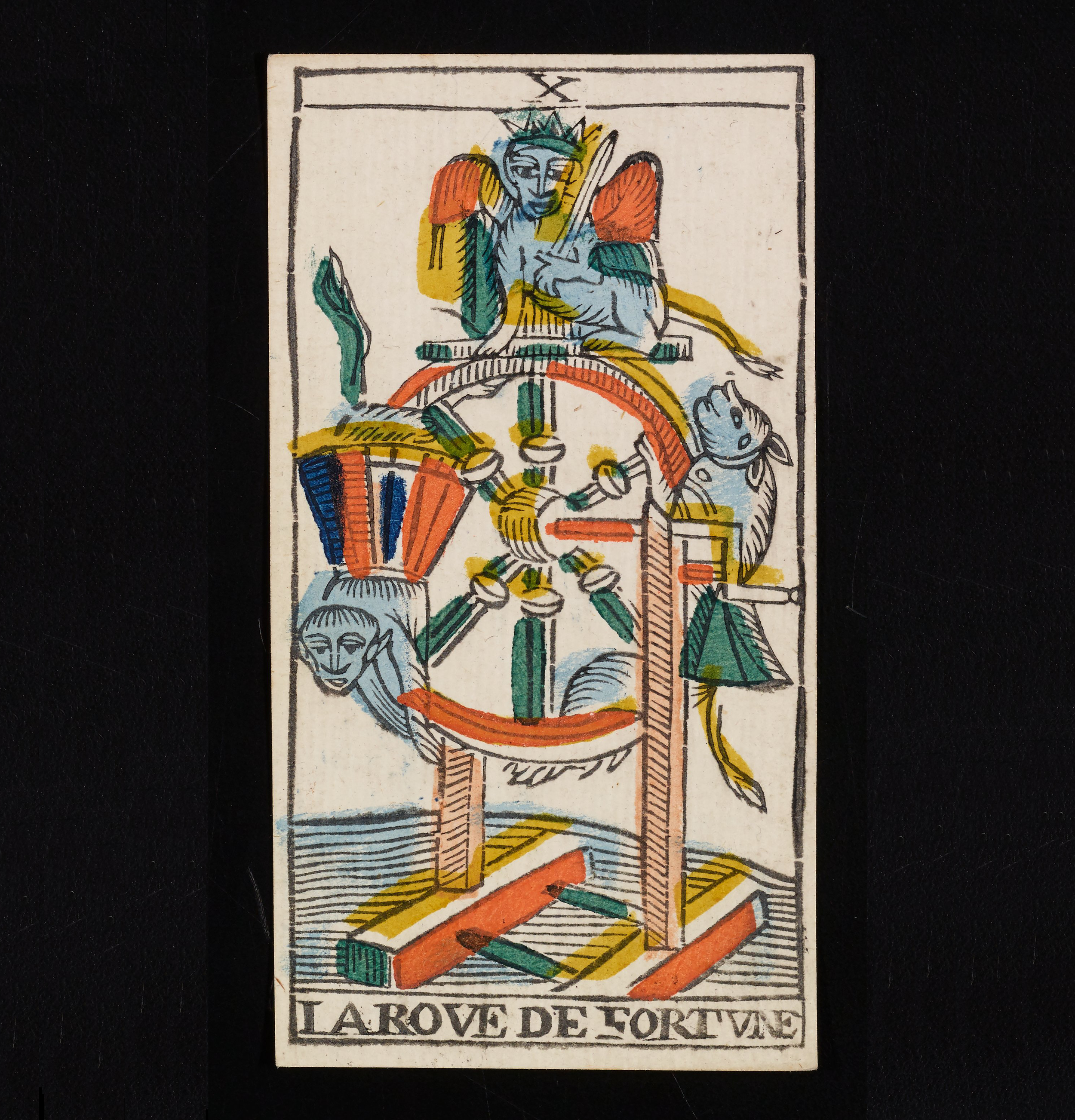 Tarot de Marseilles”, Claude Burdel, 1751 — MYSTICUS